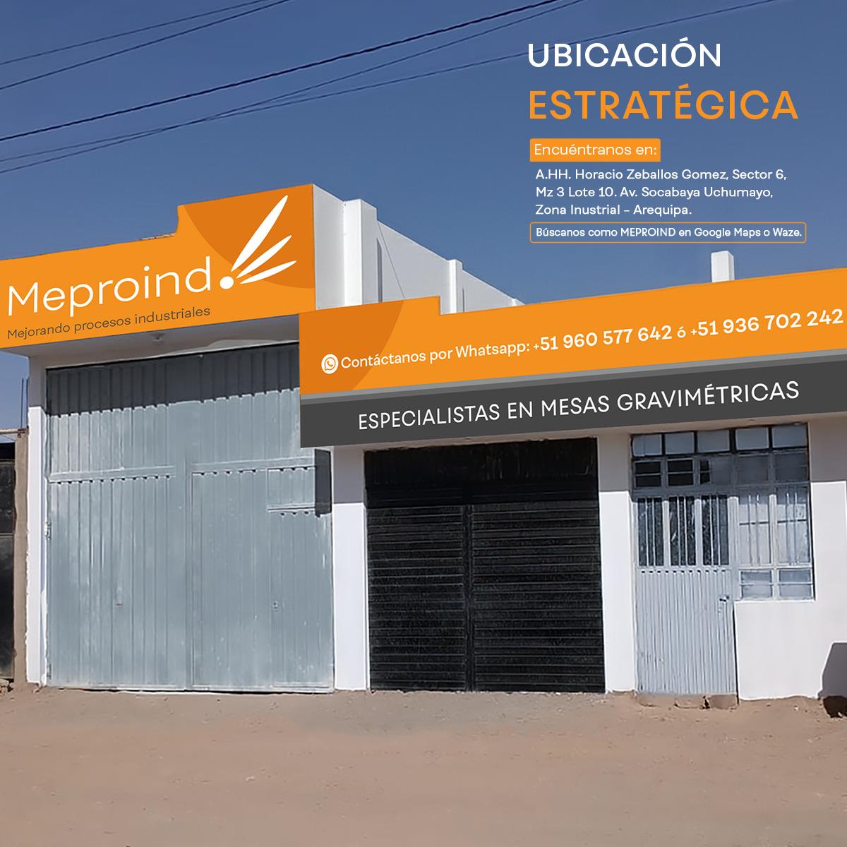 Local Meproind en Arequipa — A.HH. Horacio Zeballos Gomez, Zona Industrial
